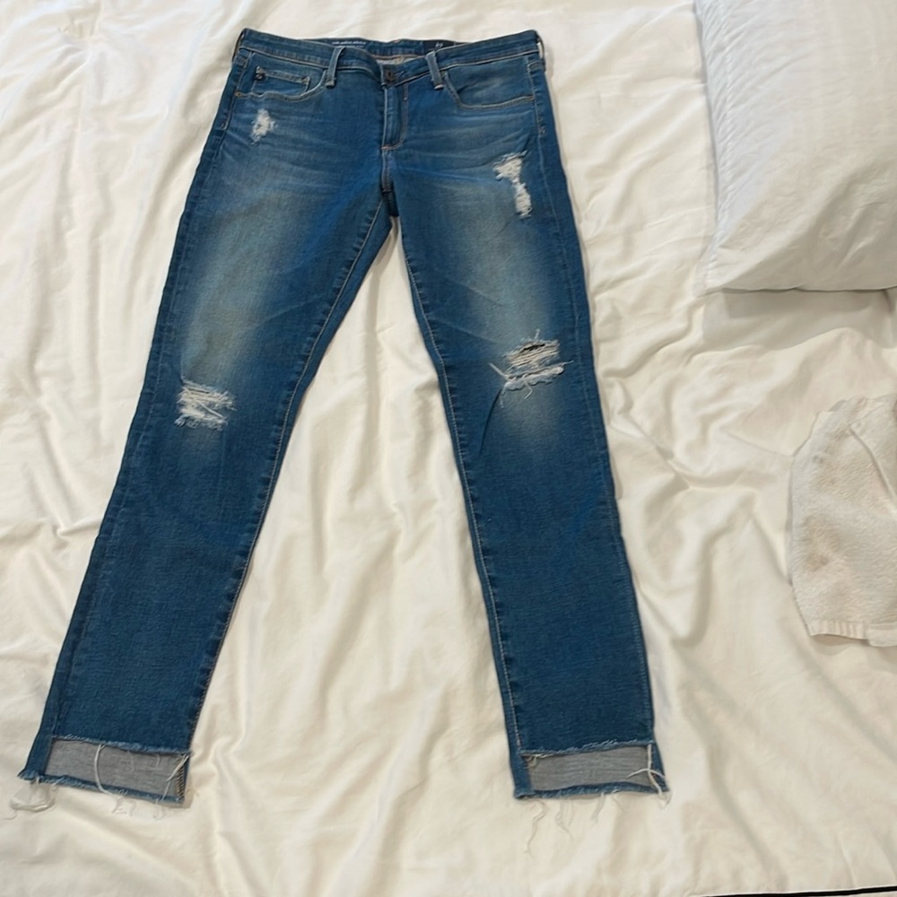 AG jeans sz 29R mid rise legging ankle